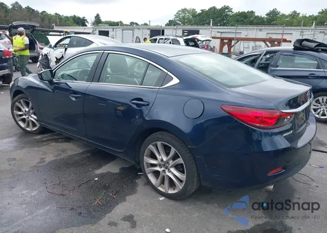 2016 Mazda Mazda6 I Touring z USA, uszkodzony, nr VIN JM1GJ1V5XG1441239